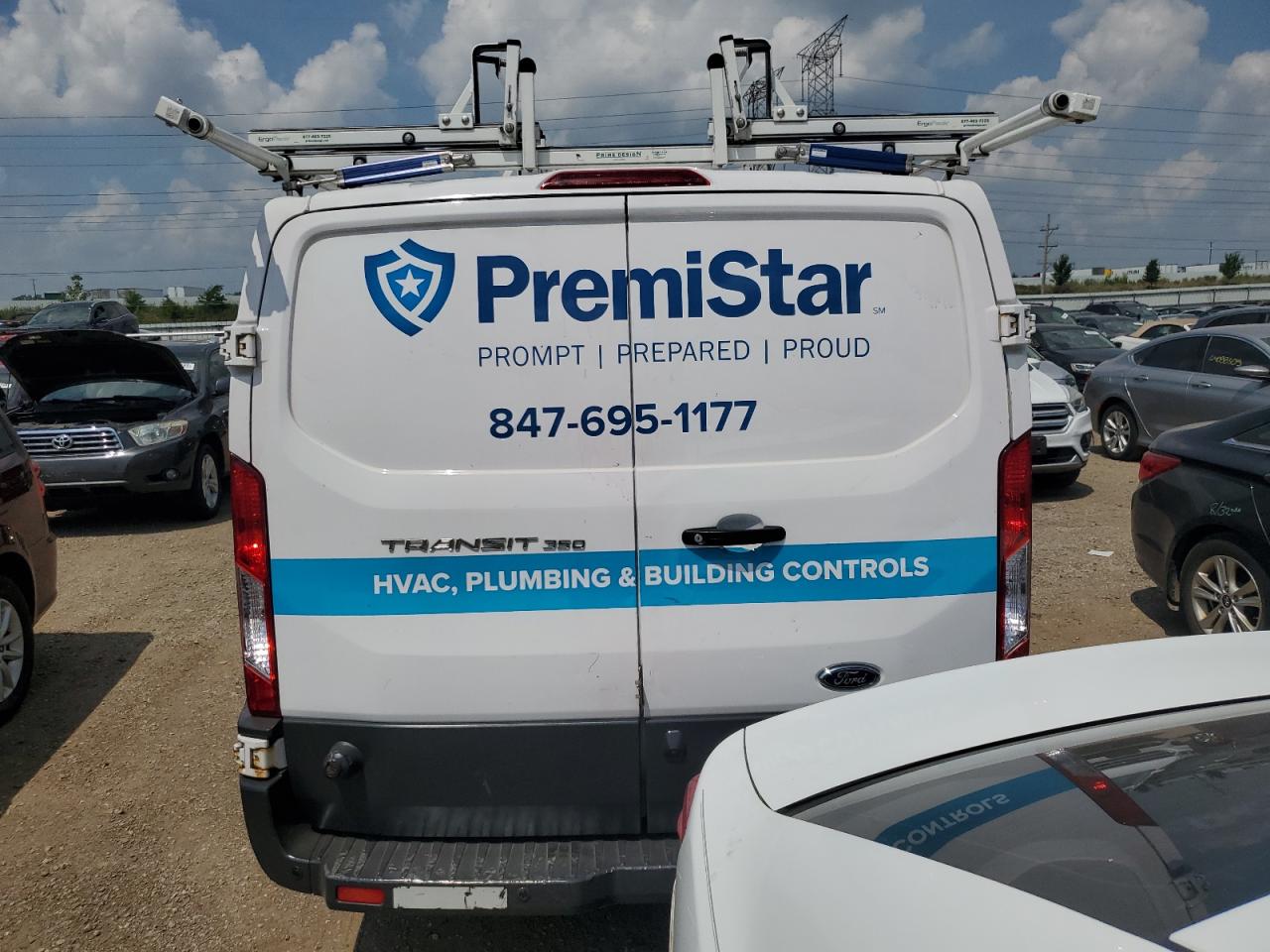 2018 Ford Transit T-350 VIN: 1FTBW2ZM5JKB47607 Lot: 65036865
