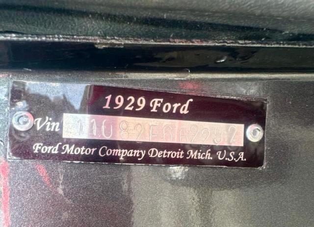 1929 FORD MODEL A  