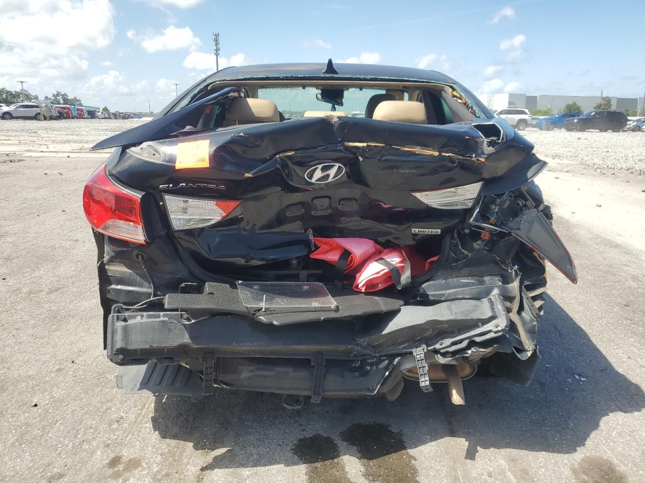 2014 Hyundai Elantra Gls VIN: KMHDH4AE7DU637912 Lot: 64089665