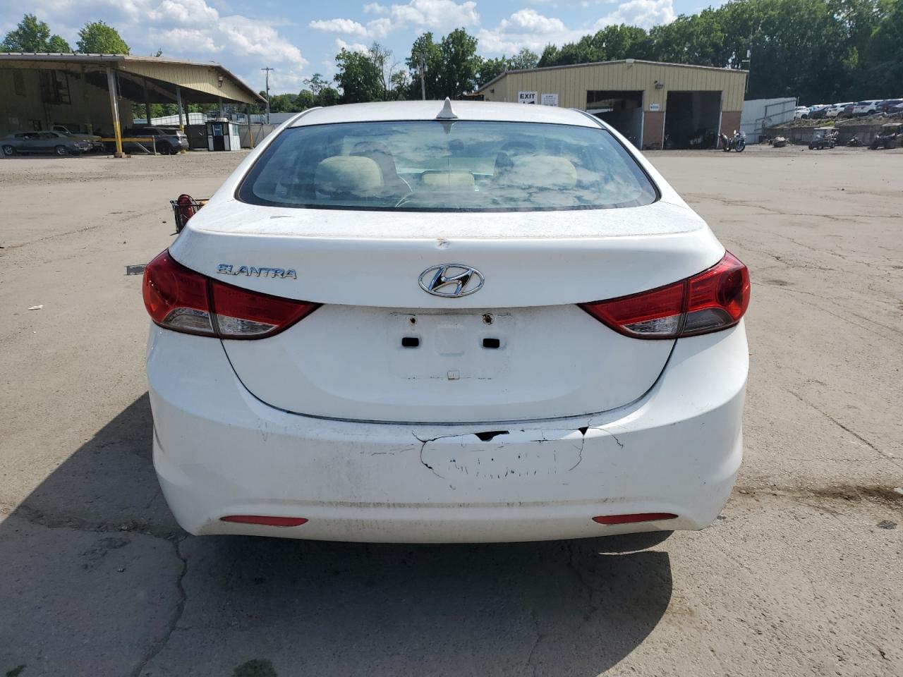 2012 Hyundai Elantra Gls VIN: 5NPDH4AE6CH146261 Lot: 65923575