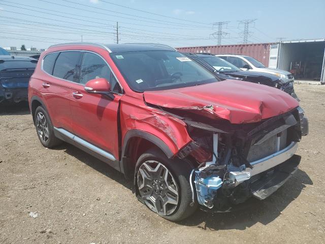  HYUNDAI SANTA FE 2022 Czerwony