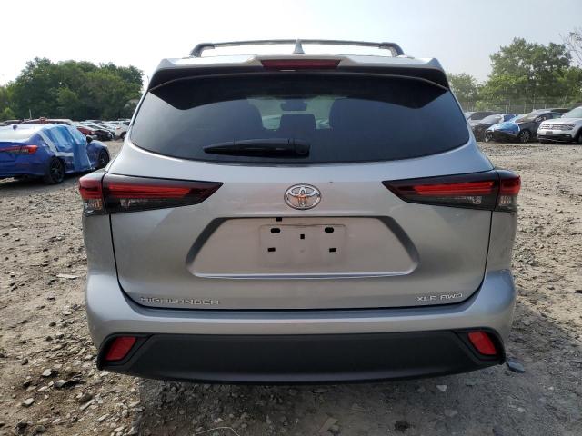  TOYOTA HIGHLANDER 2024 Серебристый