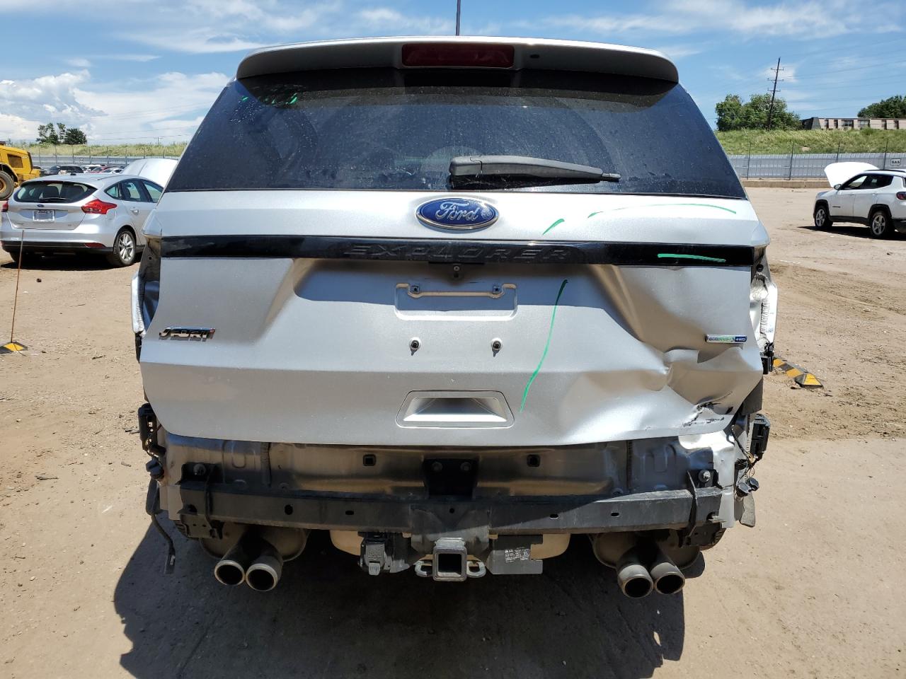 2019 Ford Explorer Sport VIN: 1FM5K8GT2KGA64271 Lot: 62961285