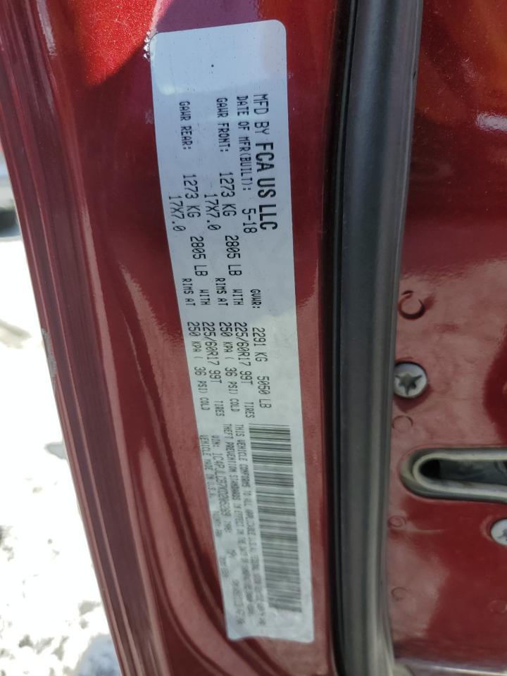 2019 Jeep Grand Cherokee Limited VIN: 1C4RJEBG0KC544110 Lot: 65245855