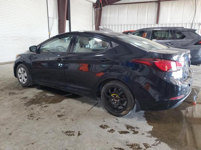 Sedans HYUNDAI ELANTRA 2016 Czarny