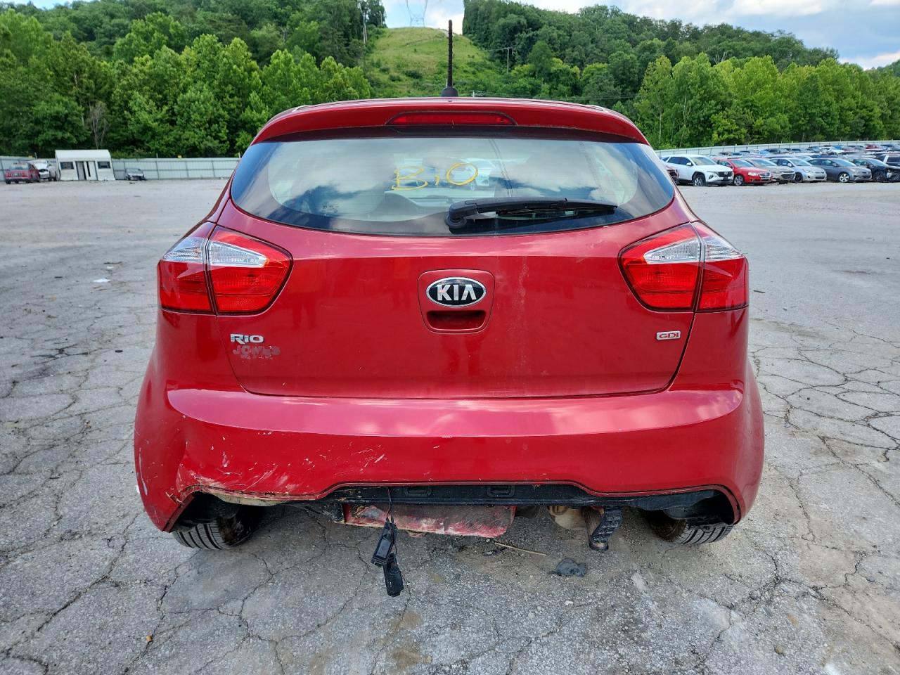 2013 Kia Rio Lx VIN: KNADM5A39D6281484 Lot: 62899685