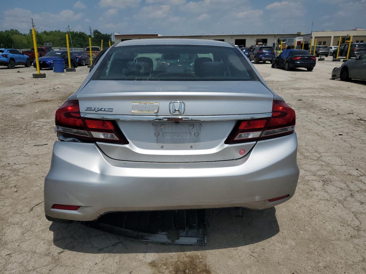 2013 Honda Civic Lx VIN: 2HGFB2F62DH513408 Lot: 63637685