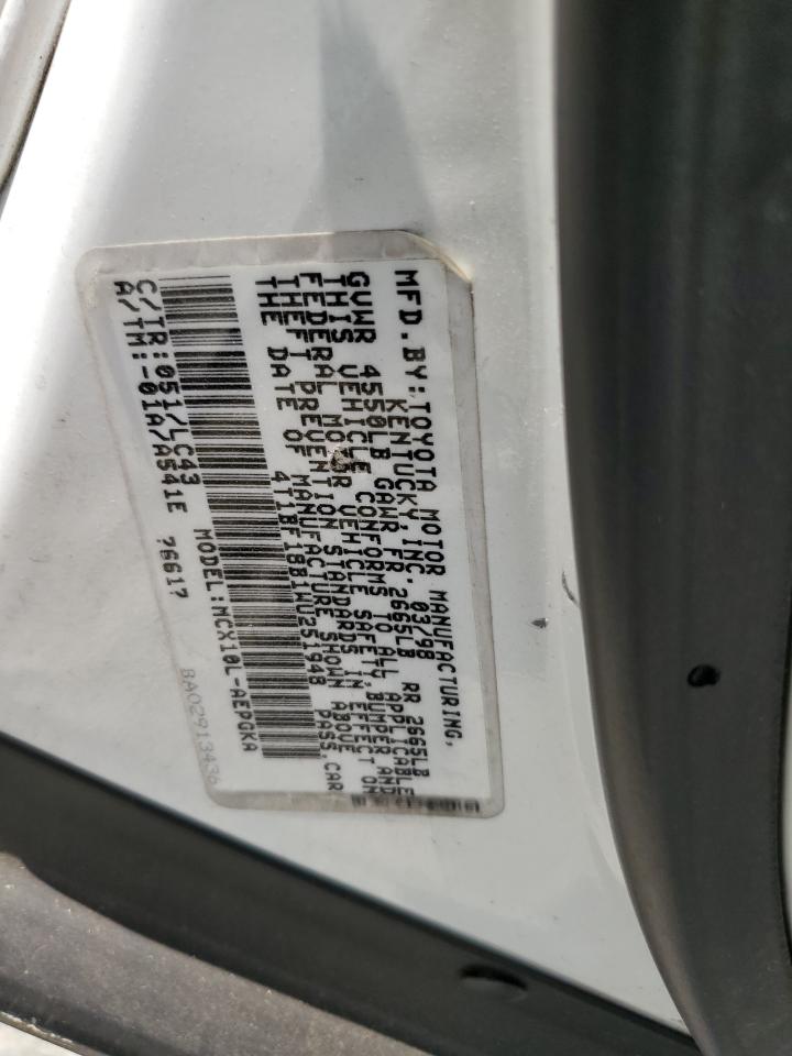 1998 Toyota Avalon Xl VIN: 4T1BF18B1WU251948 Lot: 64120615