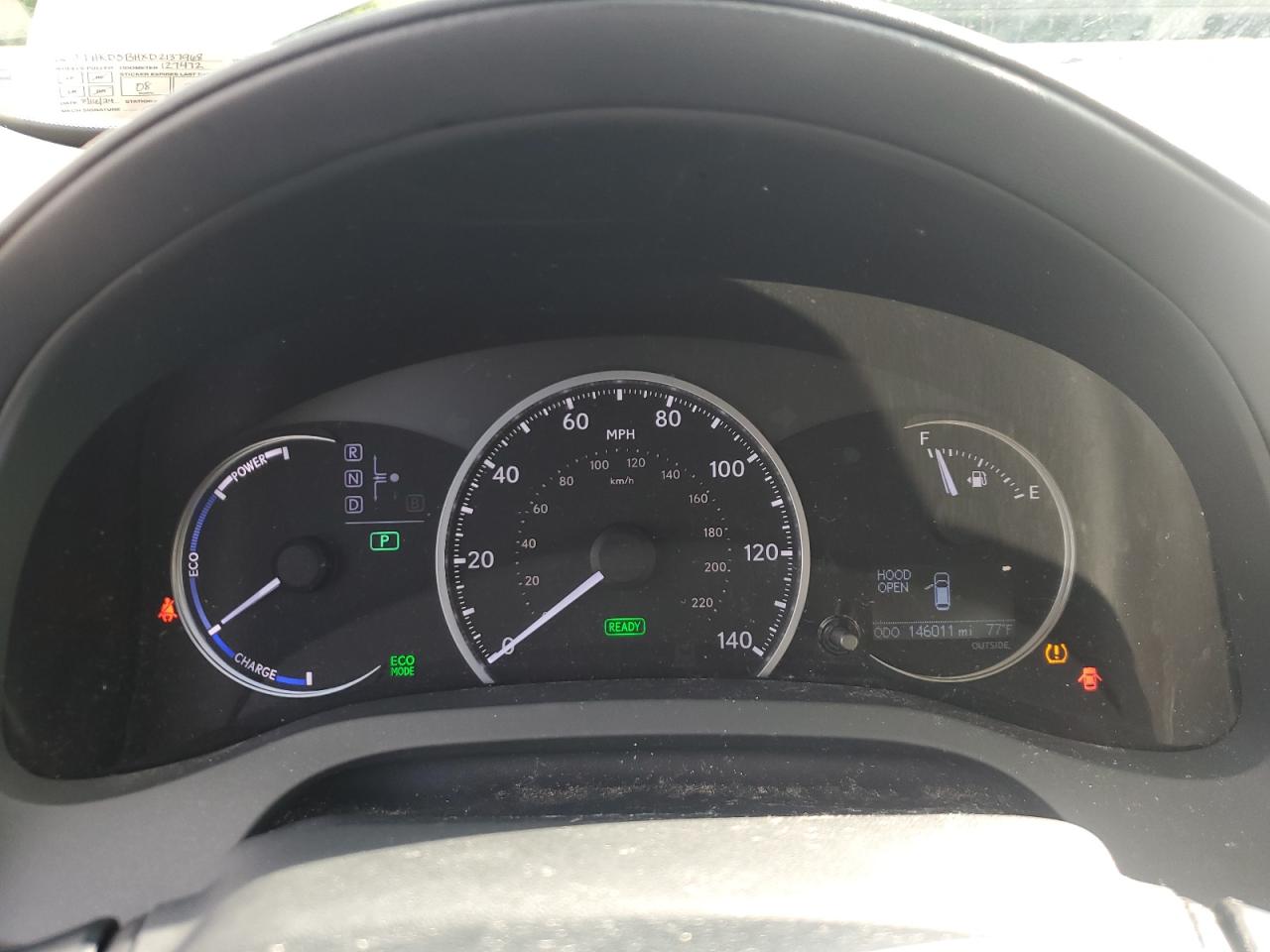 2013 Lexus Ct 200 VIN: JTHKD5BHXD2137968 Lot: 64826675