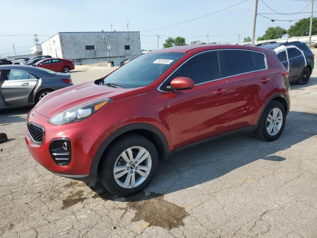 KIA SPORTAGE 2018 Czerwony