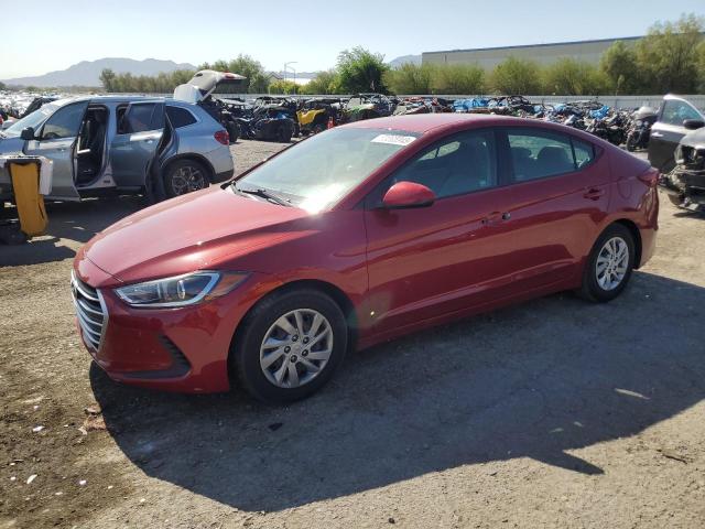 Sedans HYUNDAI ELANTRA 2017 Red