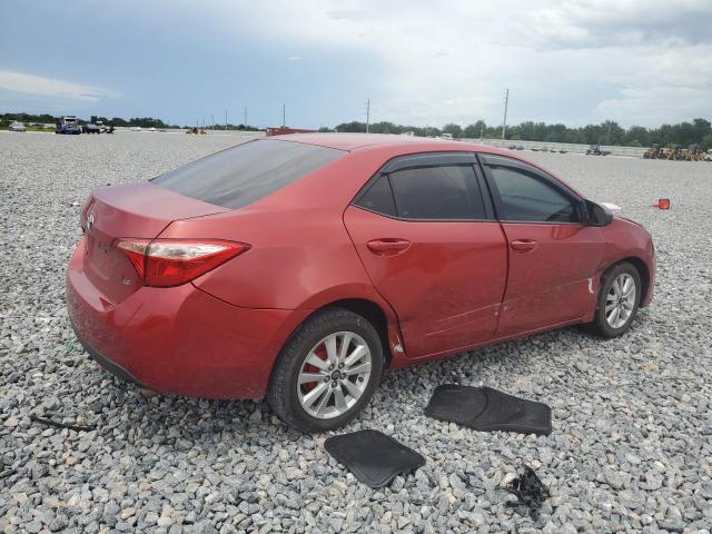  TOYOTA COROLLA 2018 Czerwony