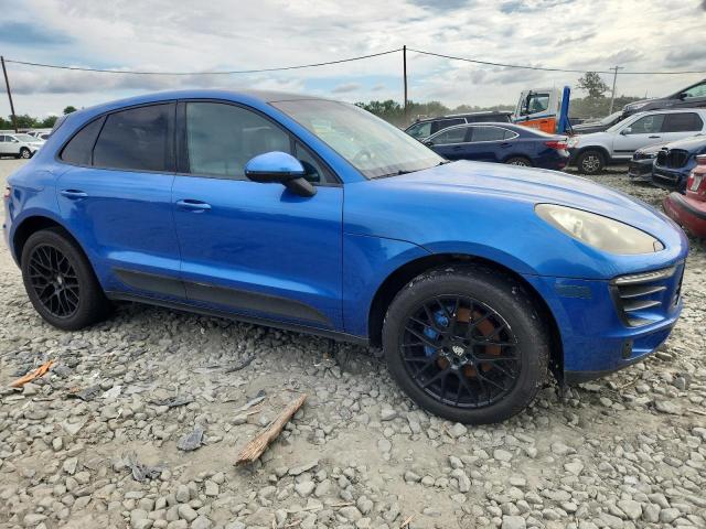  PORSCHE MACAN 2015 Blue