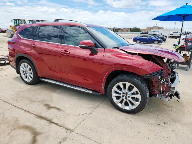  TOYOTA HIGHLANDER 2022 Красный