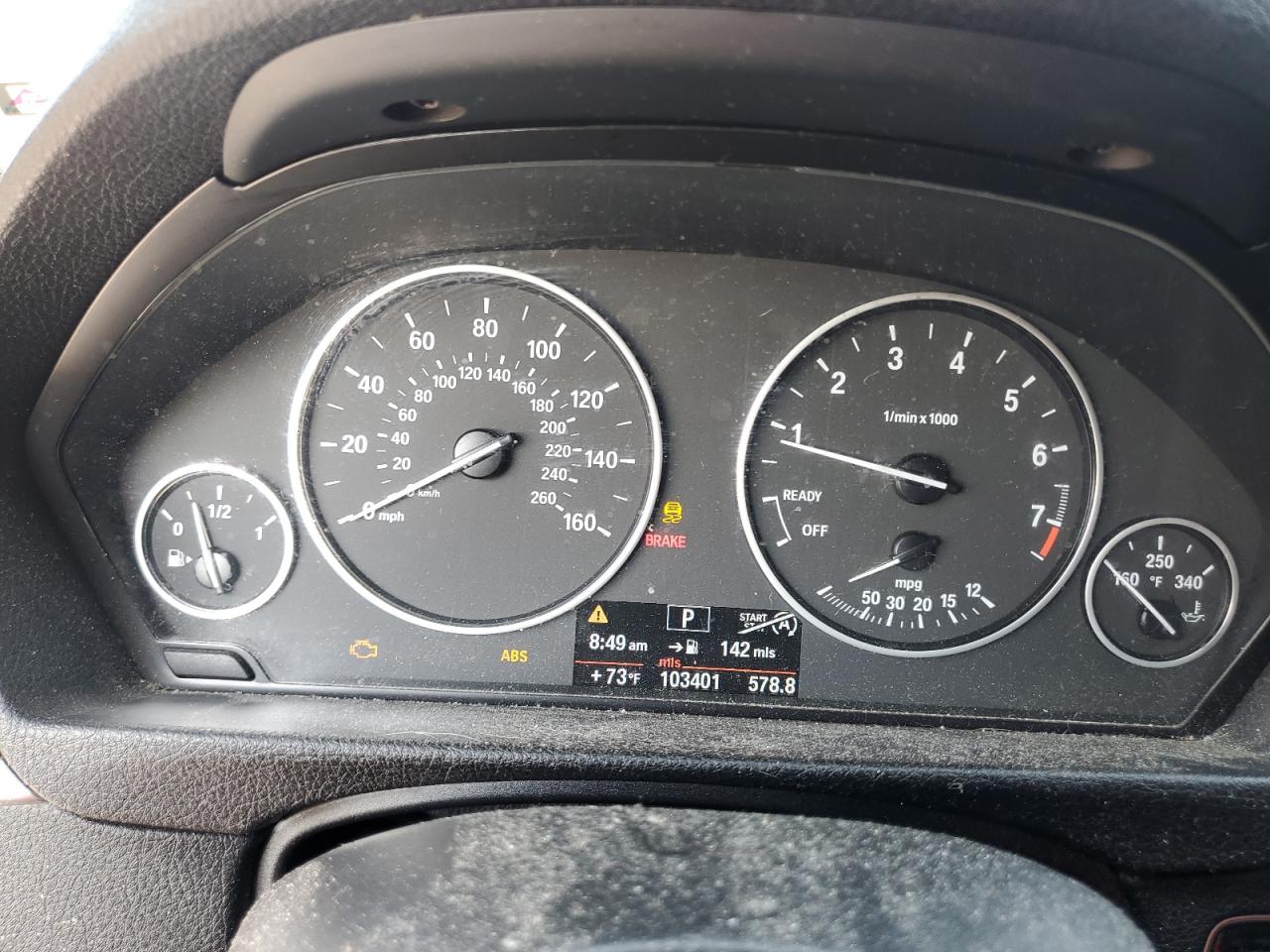 2013 BMW 328 I Sulev VIN: WBA3C1C57DF437396 Lot: 65573535