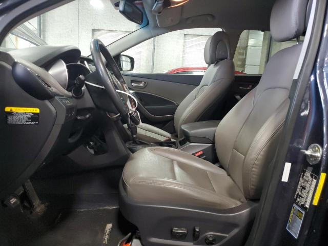  HYUNDAI SANTA FE 2016 Синий