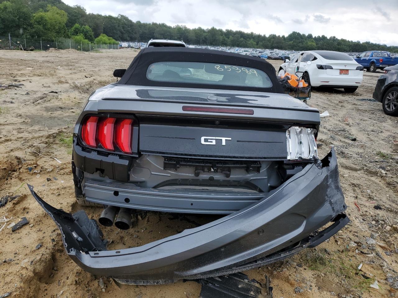 2022 Ford Mustang Gt VIN: 1FATP8FF2N5133037 Lot: 64236235