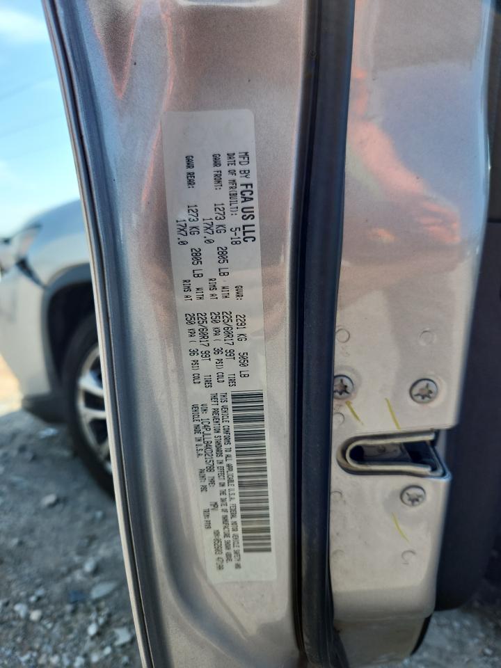 2019 Jeep Cherokee Latitude Plus VIN: 1C4PJLLB4KD215788 Lot: 64242745