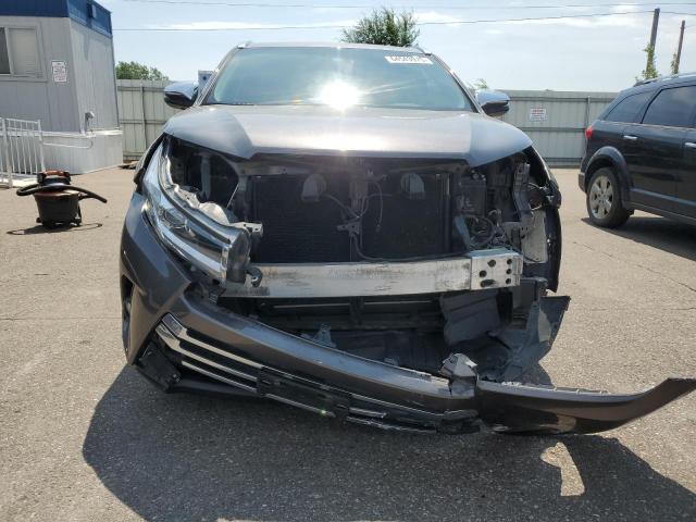  TOYOTA HIGHLANDER 2017 Угольный