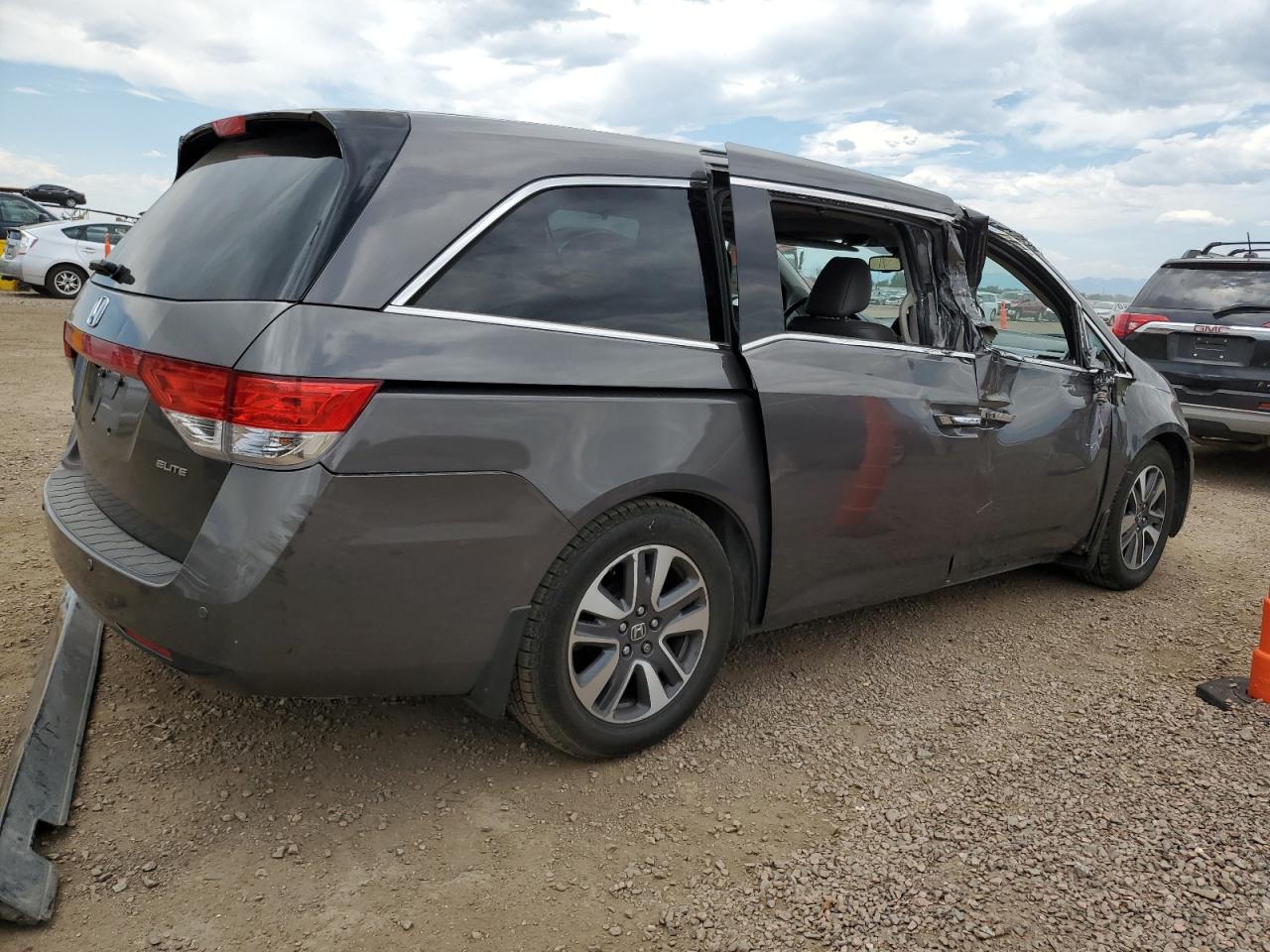 2014 Honda Odyssey Touring VIN: 5FNRL5H90EB038092 Lot: 64593445