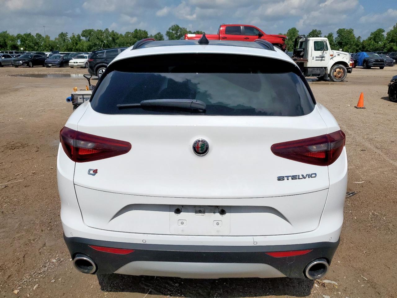 2018 Alfa Romeo Stelvio Ti Sport VIN: ZASFAKNN1J7B91306 Lot: 64982985