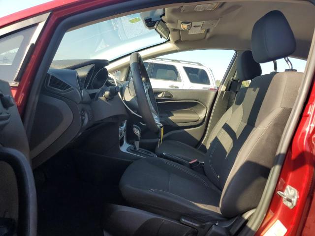  FORD FIESTA 2017 Czerwony