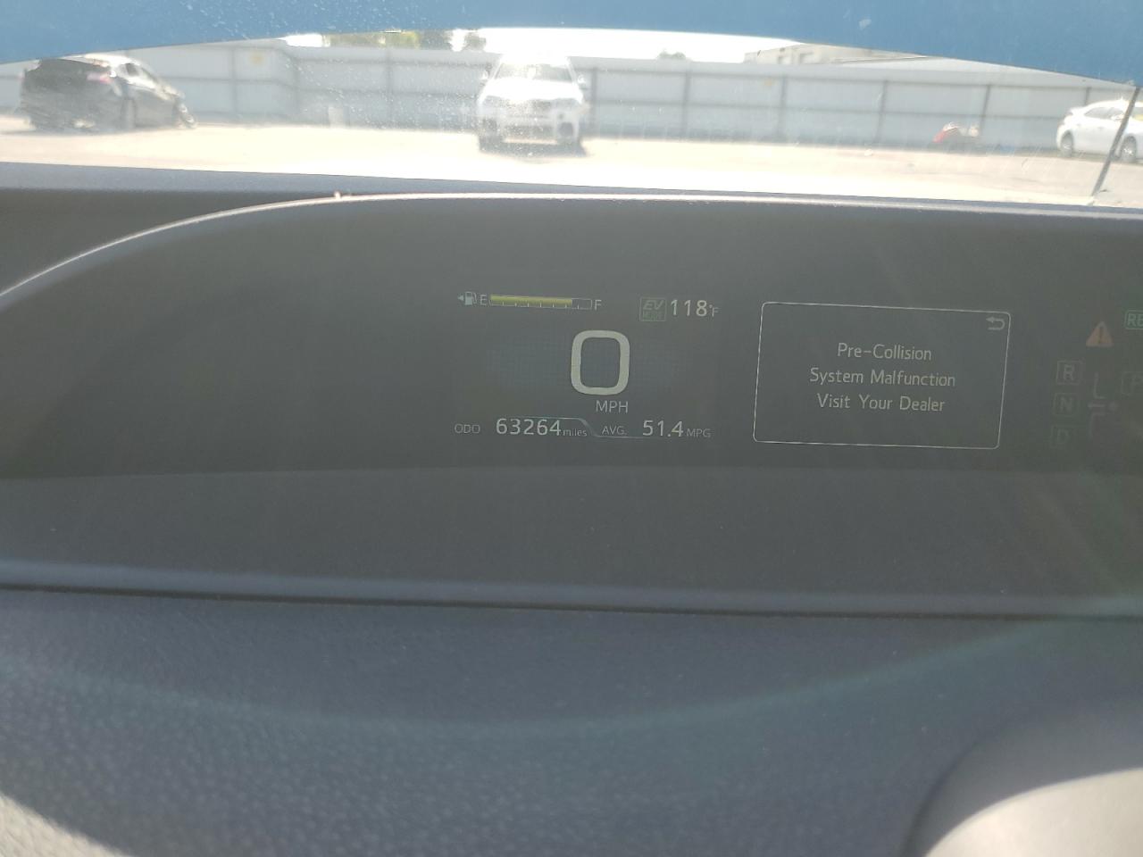 2021 Toyota Prius Prime Le VIN: JTDKAMFP0M3165634 Lot: 62217185
