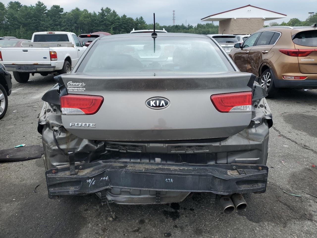 2011 Kia Forte Sx VIN: KNAFW6A33B5440379 Lot: 66638965