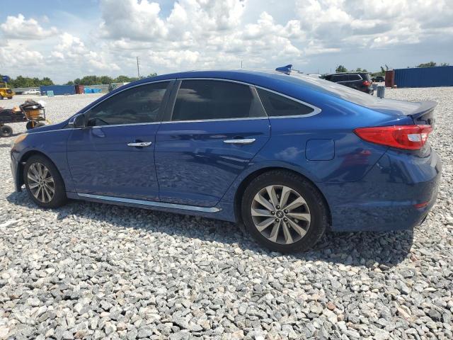  HYUNDAI SONATA 2017 Blue