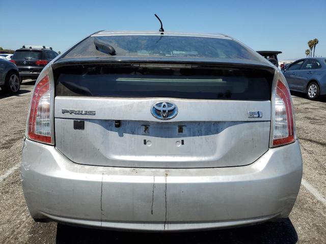 Hatchbacks TOYOTA PRIUS 2013 Srebrny