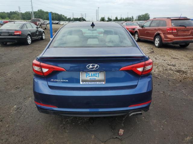Sedans HYUNDAI SONATA 2017 Granatowy
