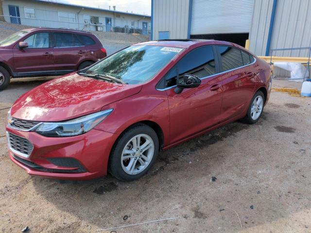  CHEVROLET CRUZE 2018 Red