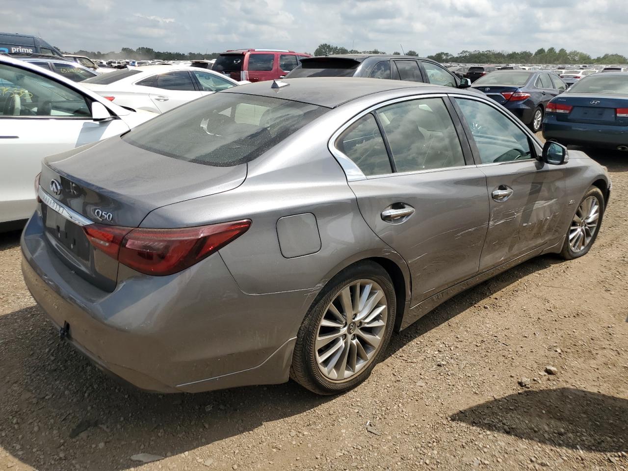 2019 Infiniti Q50 Luxe VIN: JN1EV7AR4KM557201 Lot: 66071305