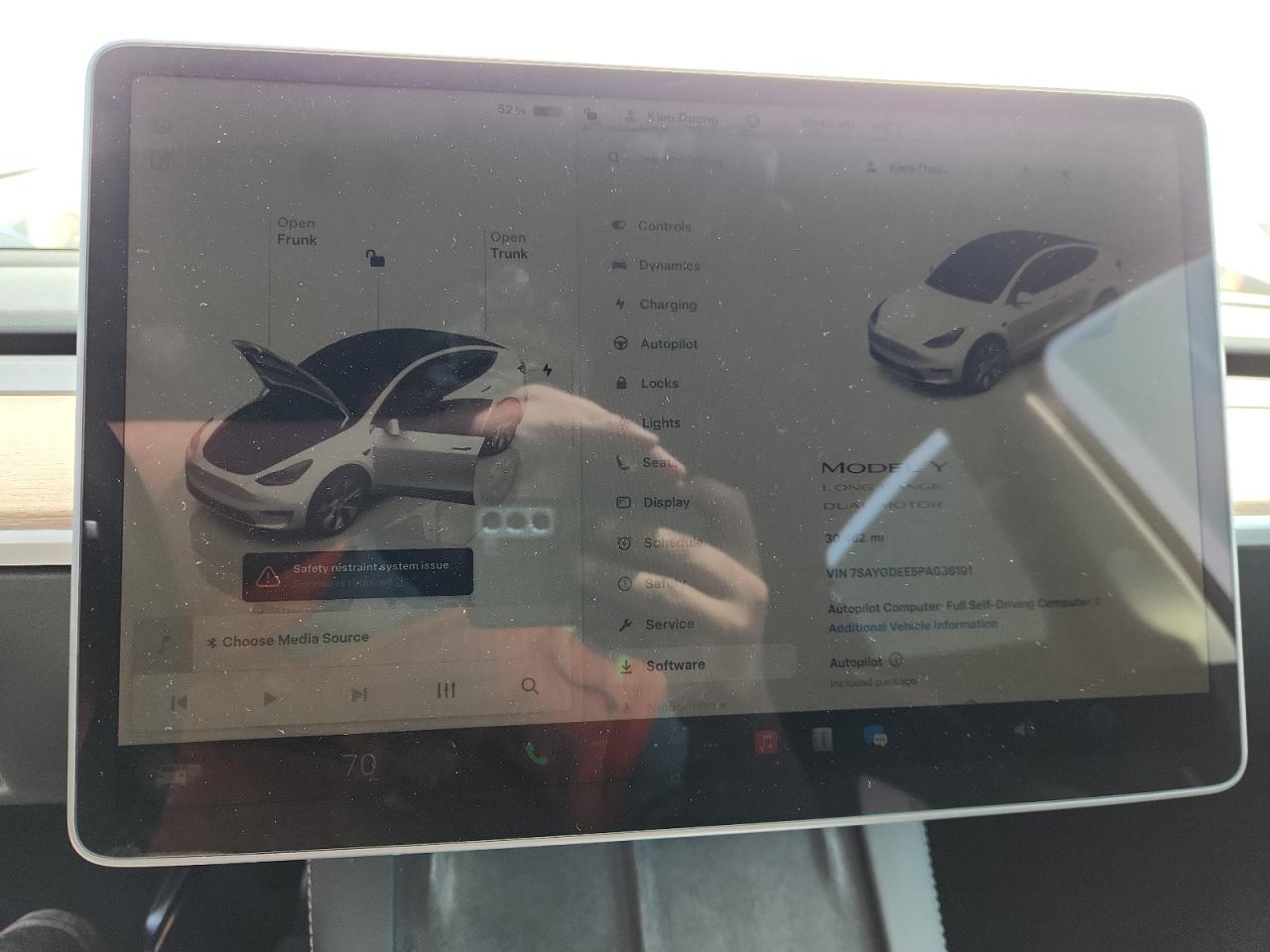 2023 Tesla Model Y VIN: 7SAYGDEE5PA036191 Lot: 65167315