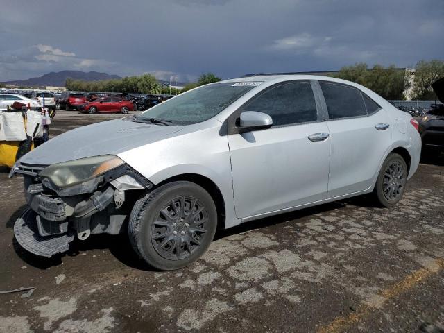 Sedans TOYOTA COROLLA 2015 Srebrny
