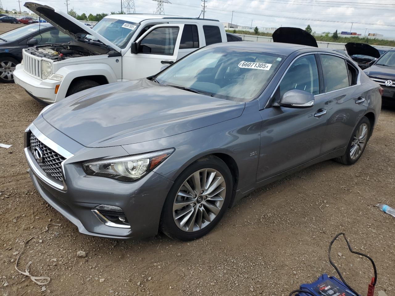 2019 Infiniti Q50 Luxe VIN: JN1EV7AR4KM557201 Lot: 66071305