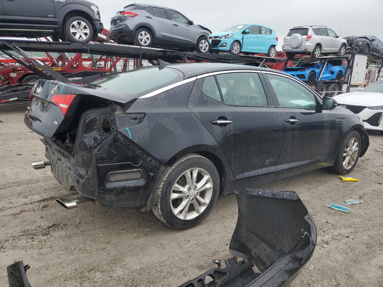 2013 Kia Optima Lx VIN: 5XXGM4A7XDG181991 Lot: 63386695