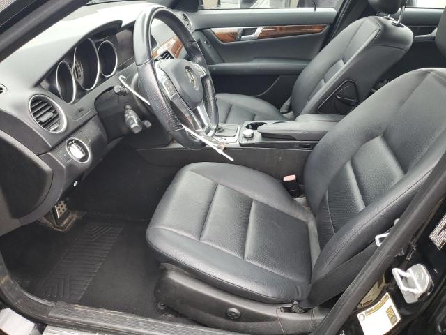  MERCEDES-BENZ C-CLASS 2012 Czarny