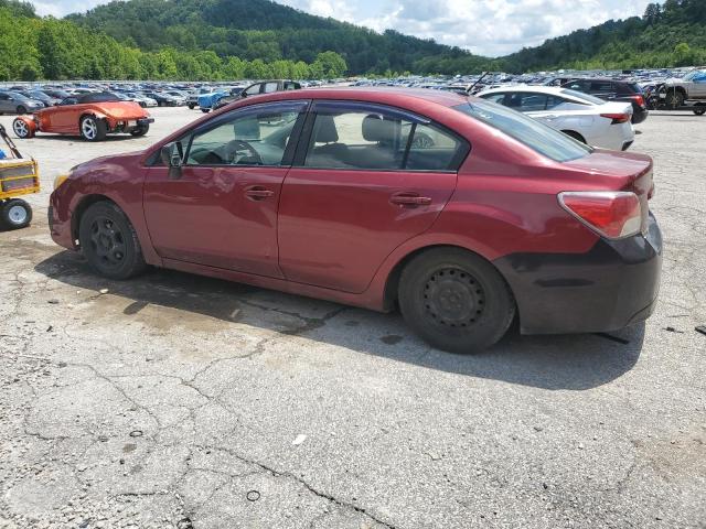  SUBARU IMPREZA 2014 Maroon