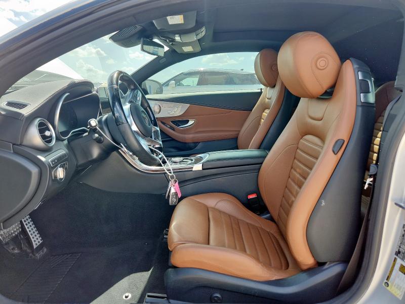  MERCEDES-BENZ C-CLASS 2019 Серебристый