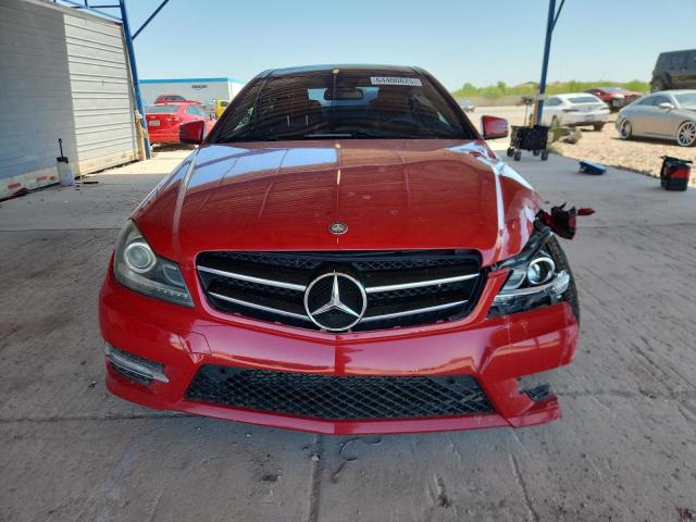  MERCEDES-BENZ C-CLASS 2014 Czerwony