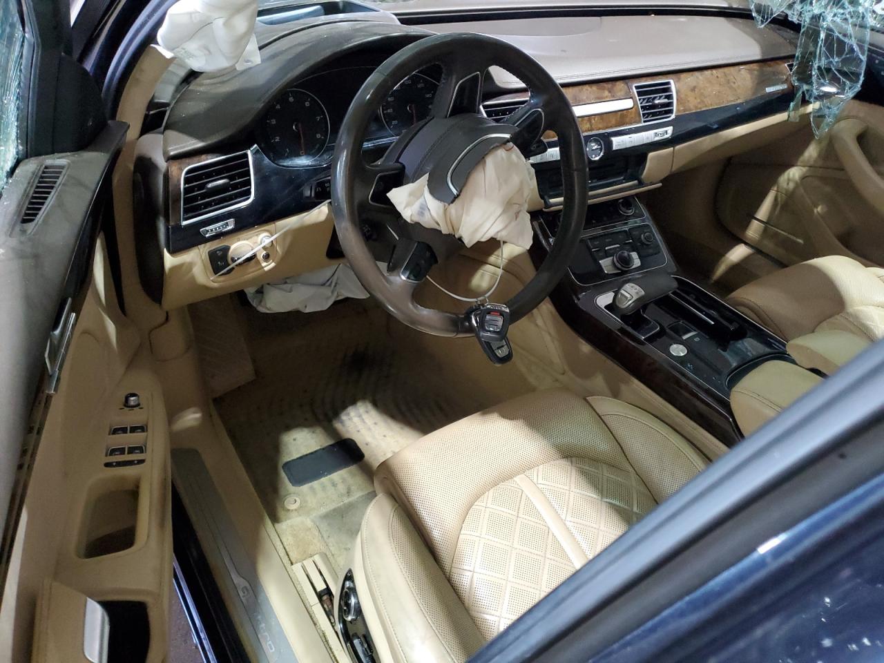 2016 Audi A8 L Quattro VIN: WAU43AFDXGN004897 Lot: 63614425