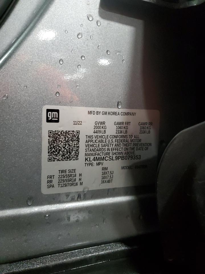kl4mmcsl9pb079353 KL4MMCSL9PB079353 2023 Buick Encore Gx Preferred