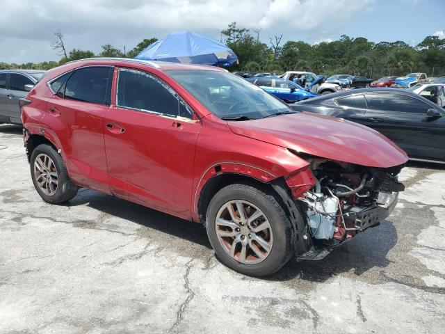  LEXUS NX 2015 Czerwony