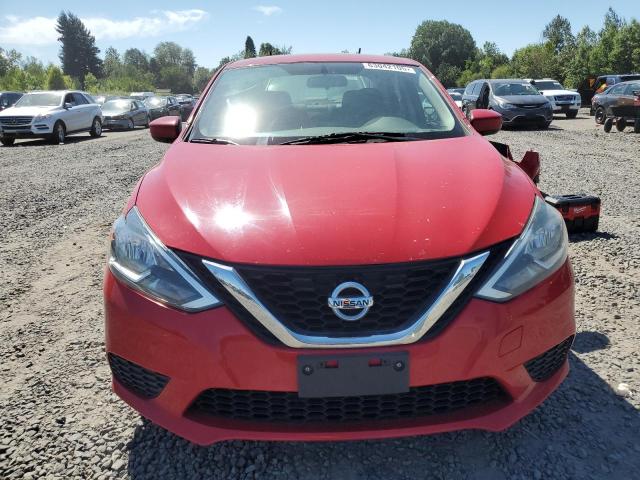  NISSAN SENTRA 2017 Красный