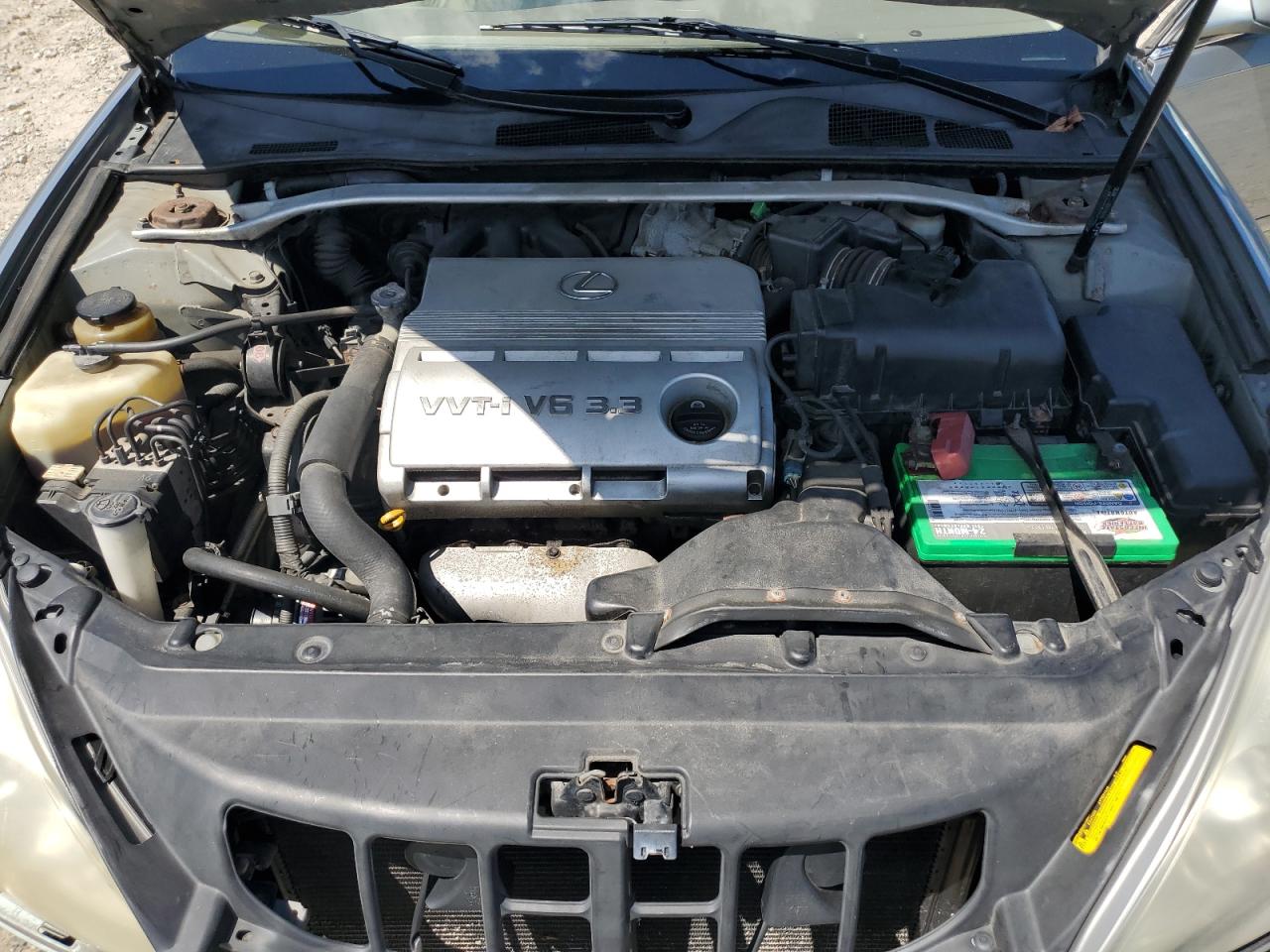 jthba30g845001487 JTHBA30G845001487 2004 Lexus Es 330