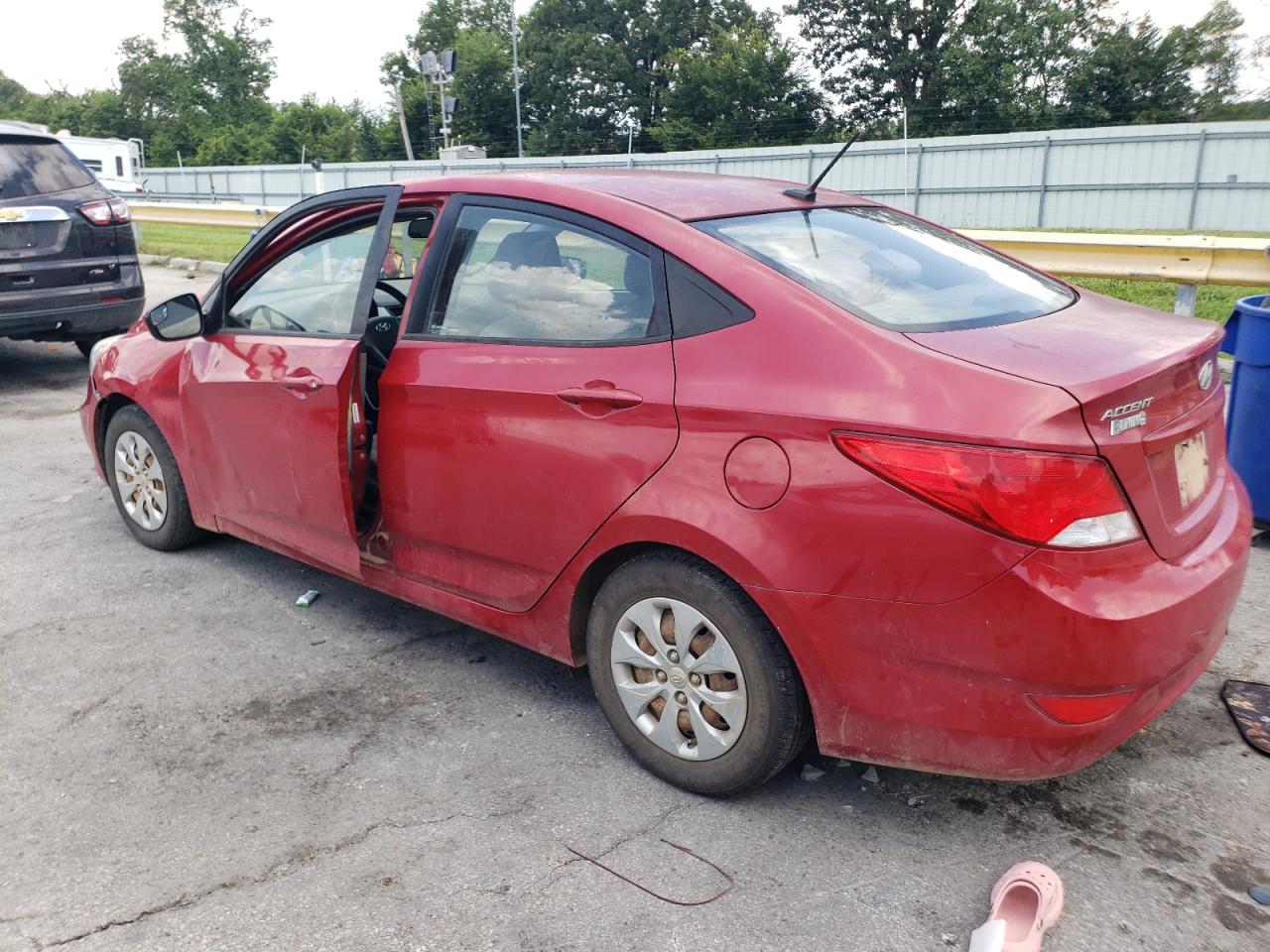 2015 Hyundai Accent Gls VIN: KMHCT4AE2FU797404 Lot: 64801425