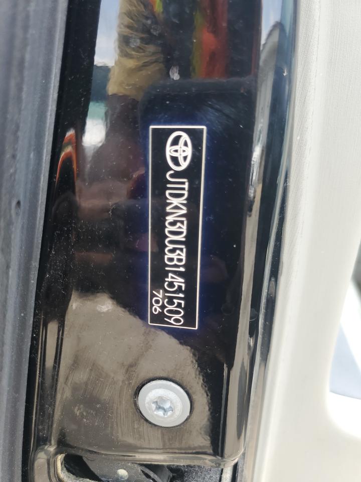 2011 Toyota Prius VIN: JTDKN3DU3B1451509 Lot: 65642645
