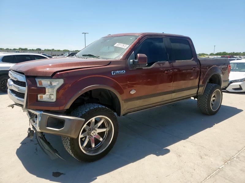 Пикапы FORD F-150 2016 Бургунди