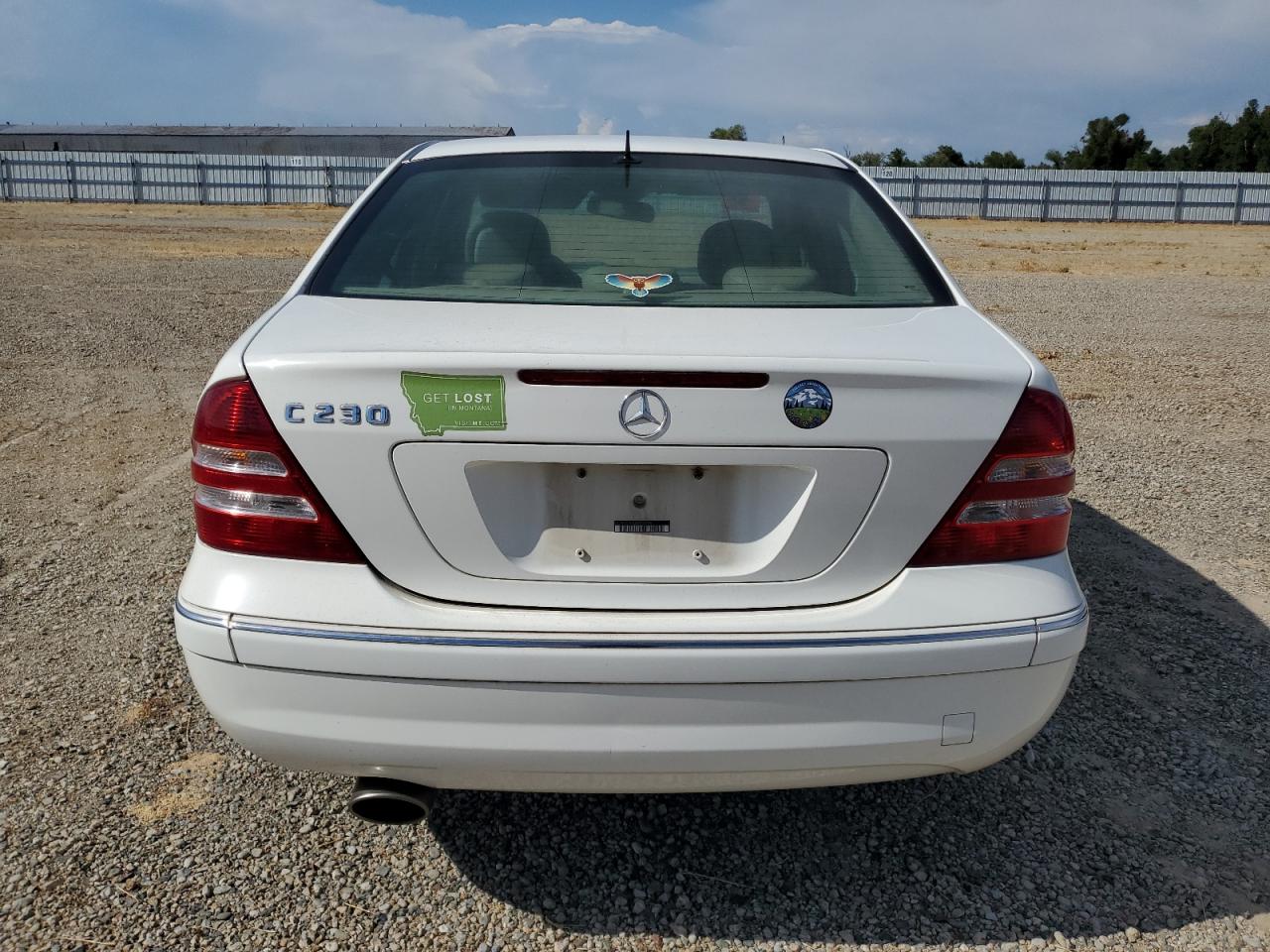 2006 Mercedes-Benz C 230 VIN: WDBRF52H66A900196 Lot: 64904025